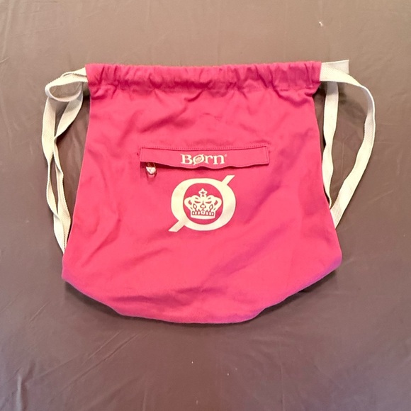NWOT Born Pink Drawstring Backpack - Picture 2 of 7